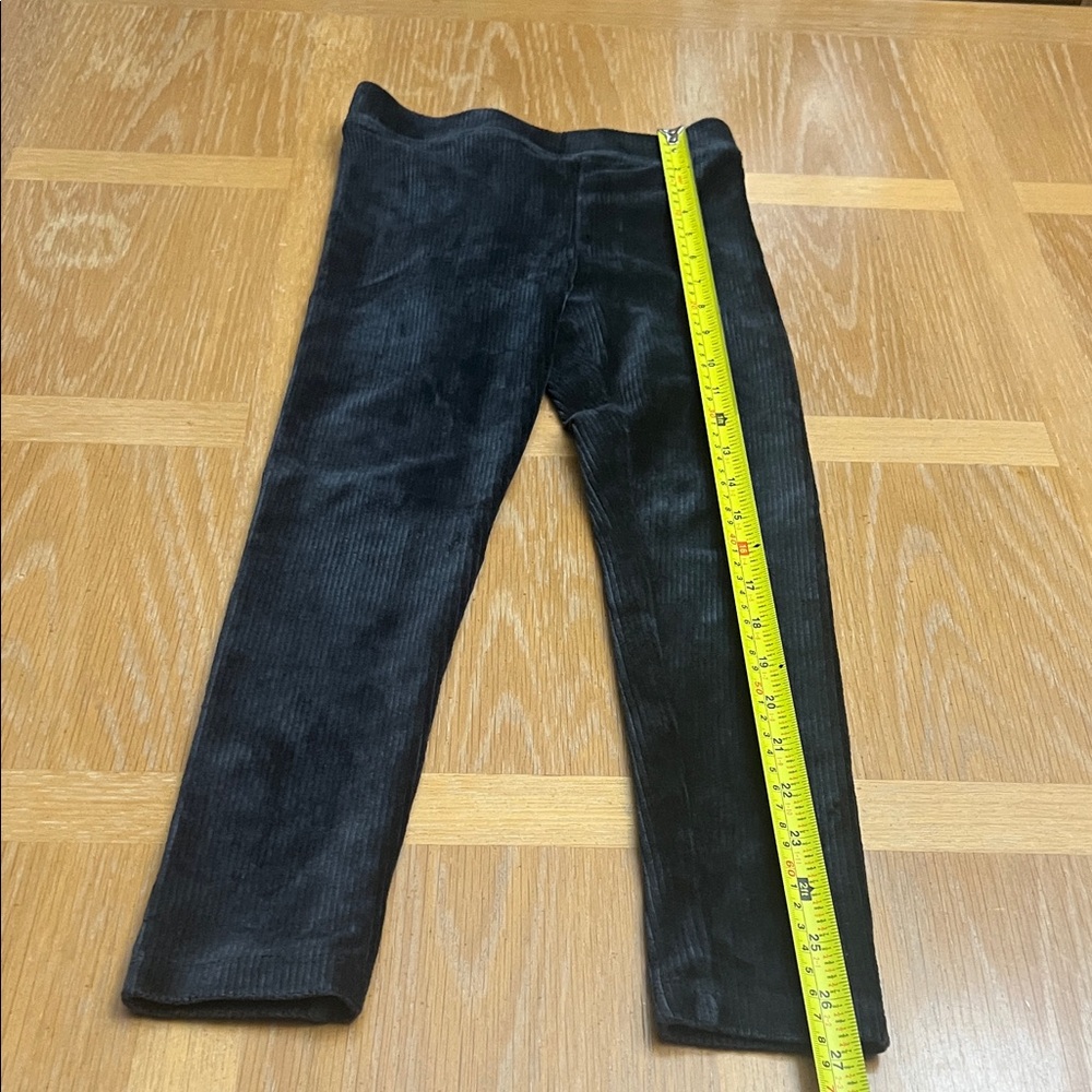 Crewcuts Black velour Leggings